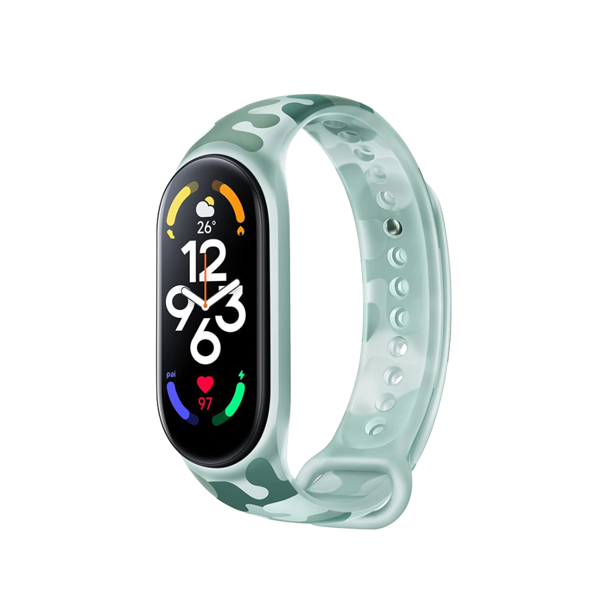 Bracelete Mi Smart Band 7 Strap Khaki Green