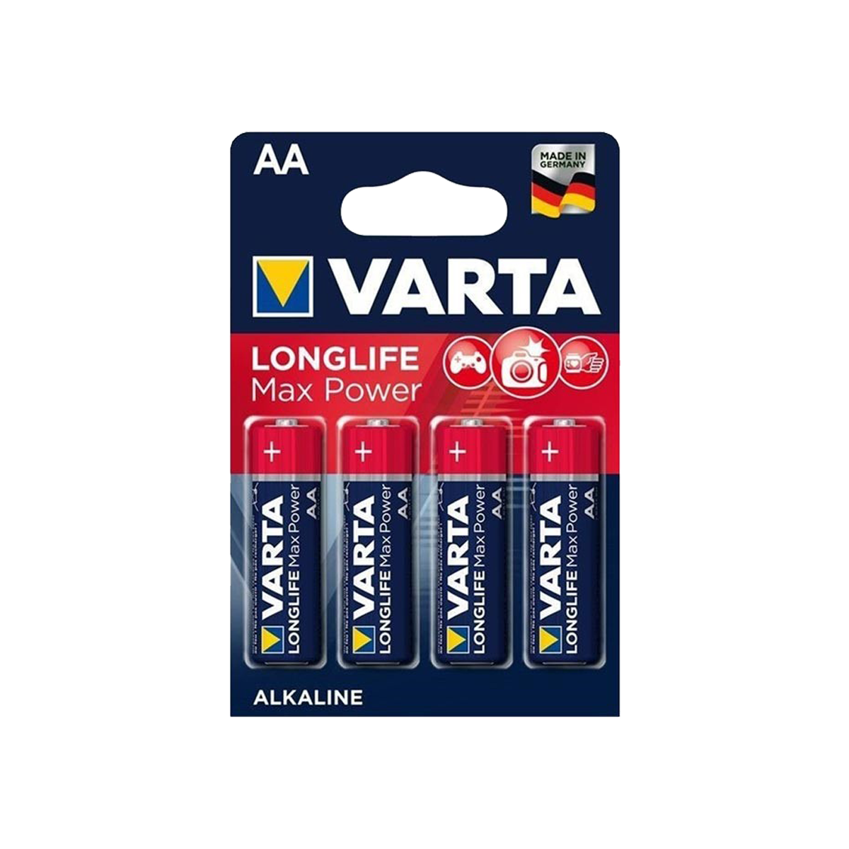 Pack Pilhas Varta Max Tech 4xAA