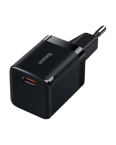 Carregador Baseus Gan3 Fast Charger 1C 30W EU Black