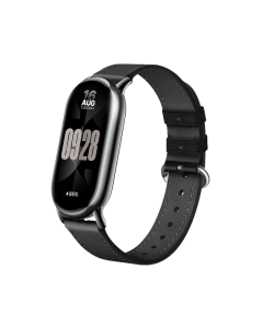 Bracelete Leather Xiaomi Band 8/9 Black